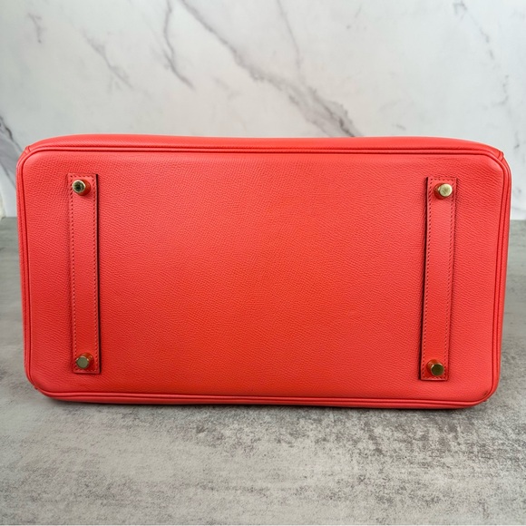 Hermès Rose Jaipur Epsom Birkin 35 - Picture 5 of 16